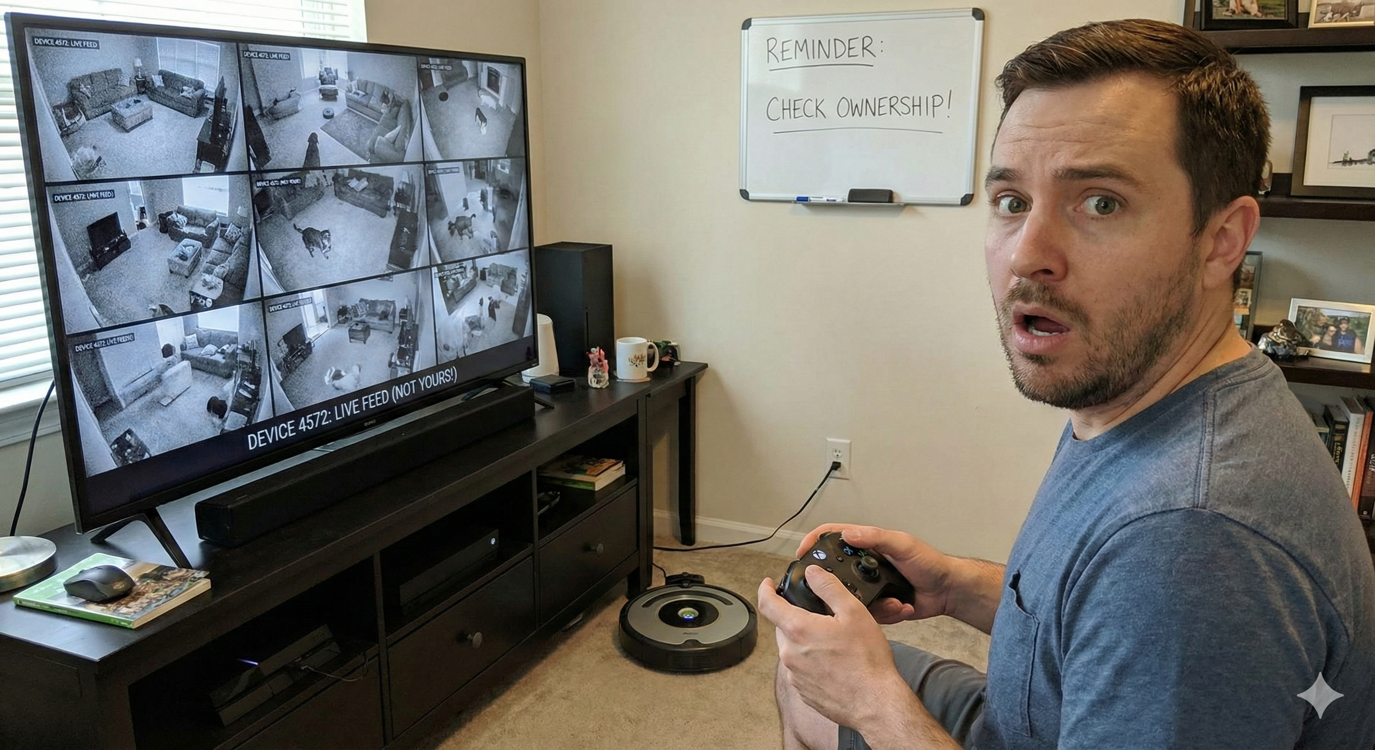 He Hacked a DJI Vacuum with an Xbox Controller — Then Found 7,000 Live Devices Wide Open